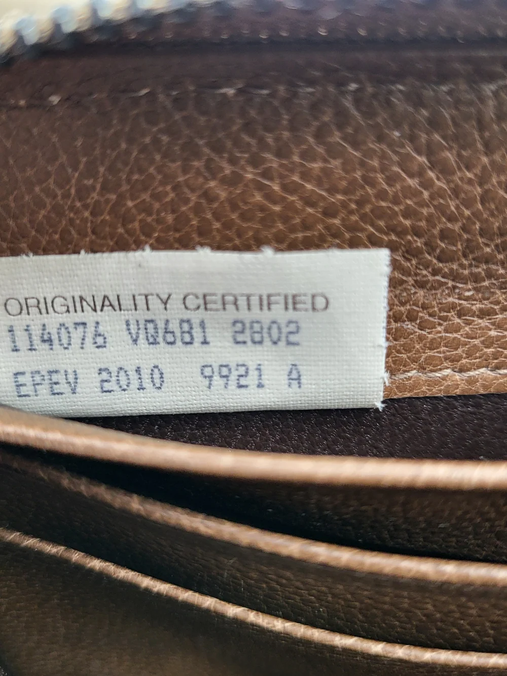 Bottega Veneta Brown Intrecciato Python Zip-Around Wallet.Authentic.Full Set.. - Picture 7 of 16